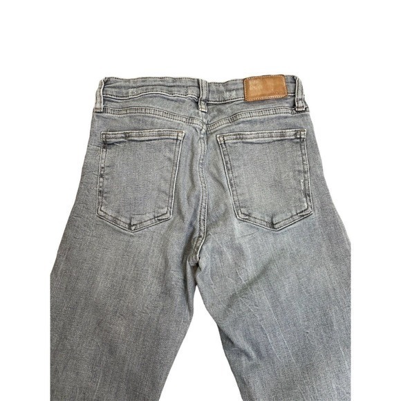 Zara's Women's Denim Collection Size 4 Distressed Gray Jeans - Picture 5 of 6